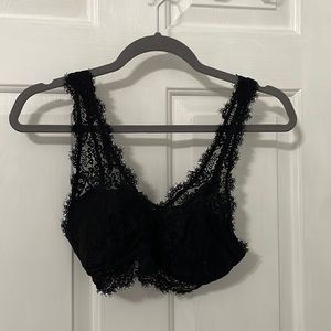 Aerie Black Lace Bralette
